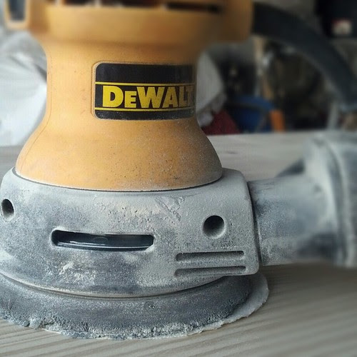 Learning to use a sander