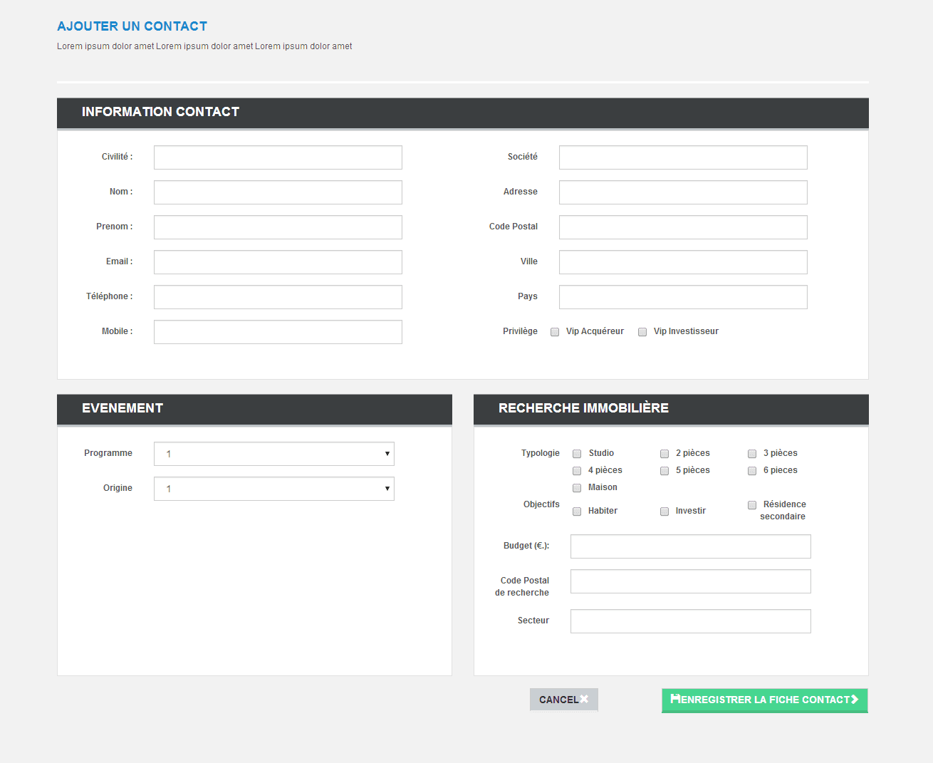 Un Formulaire Bootstrap Copier Coller