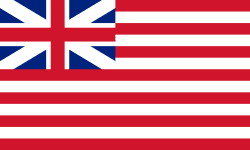 The Company flag, after 1707