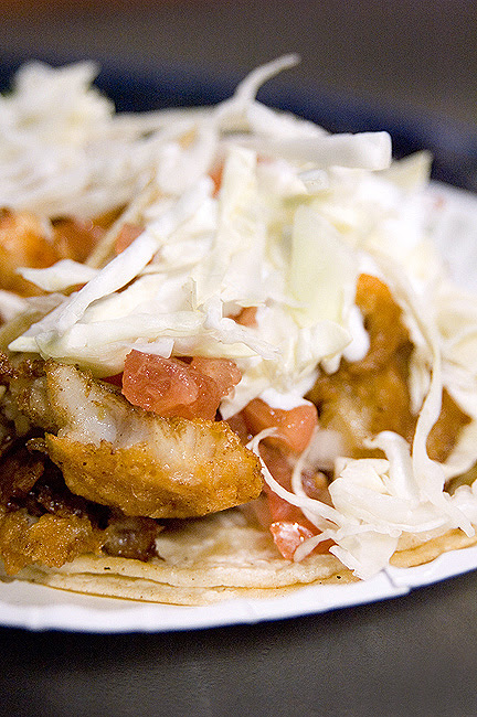 El Siete Mares Fish Taco