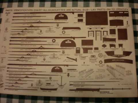 BUILDING LOUIS MARX PLASTIC MODEL OF SWORDFISH CLIPPER SHIP - YouTube