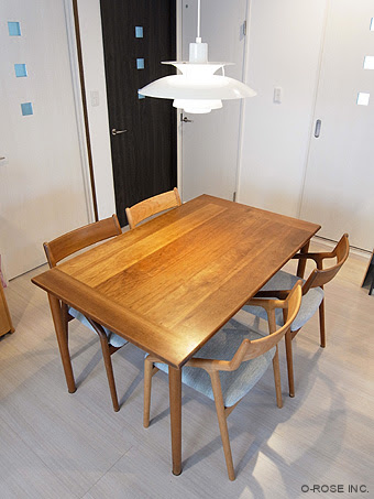 オー ローズ ファニチャー 村澤一晃さんの家具 Mmテーブル ハシバミありタイプ の納入事例集