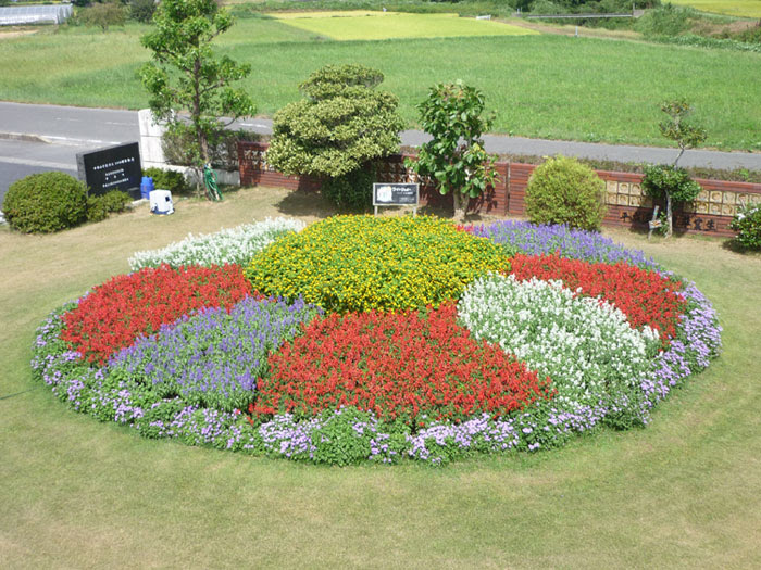 最も好ましい 花壇 デザイン 学校