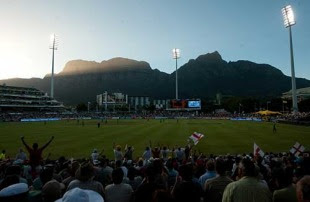 Paul Collingwood was the one England batsman to show resolve as he continued his impressive run, South Africa v England, 3rd ODI, Cape Town, November 27, 2009
