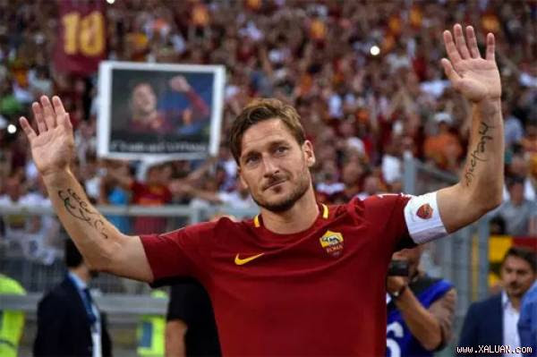  Totti không thể thực hiện ý định trong trận cuối cùng cho Roma.