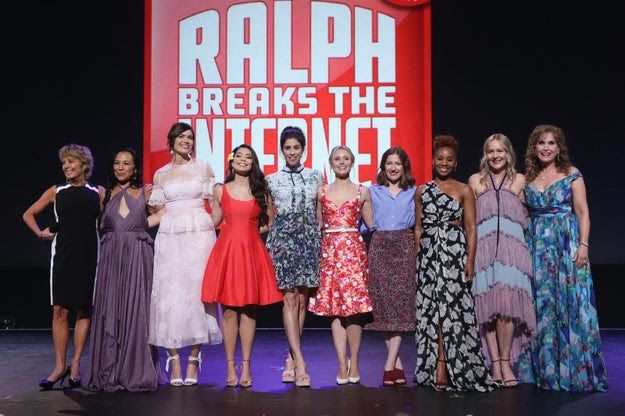 Sarah Silverman, who reprises her role of Vanellope von Schweetz in Ralph Breaks the Internet: Wreck-It Ralph 2, found herself in the middle of nine other Disney Princesses two weeks ago.
