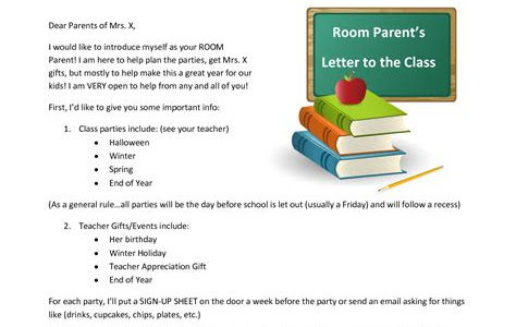 Download sample homeroom mom letters Simple Way to Read Online or Download PDF