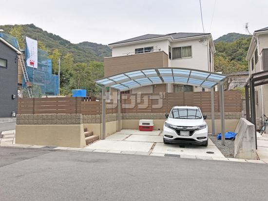 施工例 外構エクステリアリフォームでペットのドッグラン 兵庫県姫路市