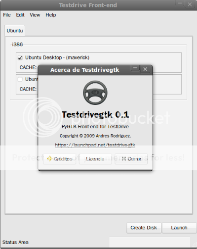 testdrivegtk Test Drive 2.3   Ahora con interfaz gráfica