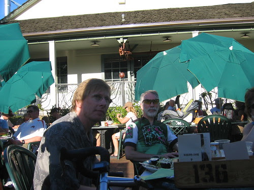 Scott (birthday boy) and Nat at Edgefield