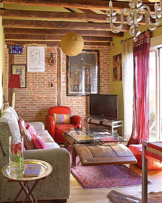 Boho Living Room Decor