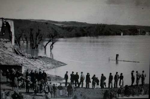 Inundación de 1947 en Toledo. Vega alta.