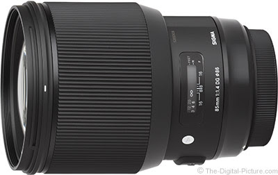 Sigma 85mm f/1.4 DG HSM Art Lens Now Shipping from B&amp;H