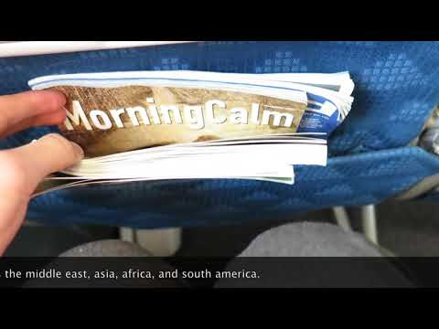 Video Korean Air Advance Seat Selection