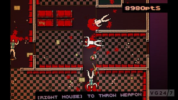 Imagem do violento Hotline Miami (Foto: Reprodução/ VG247)