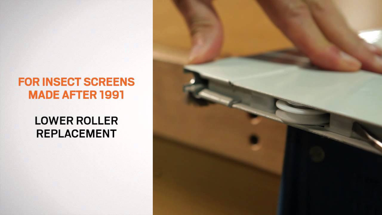 Replacement and Adjustment of Rollers on AndersenÂ® Gliding