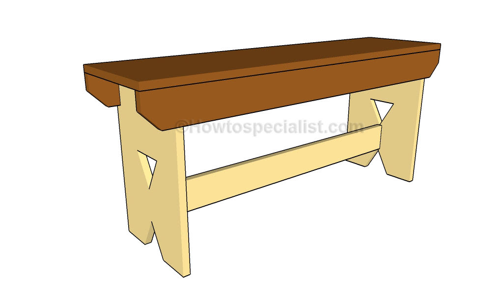 Simple Wooden Bench Plans, In - Amazing Wood Plans