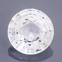 Jyotish White Sapphire | White Pukhraj | Certified Unheated and ...