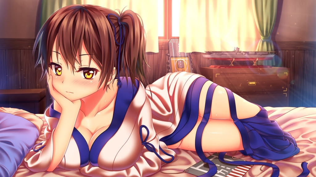 艦これ 根は優しい加賀の高画質壁紙画像 イラストまとめ 写真まとめサイト Pictas