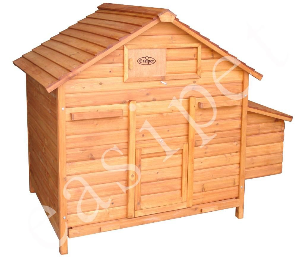 Details about XL Chicken Coop Hen House Wooden Poultry Wood Coup Ark ...