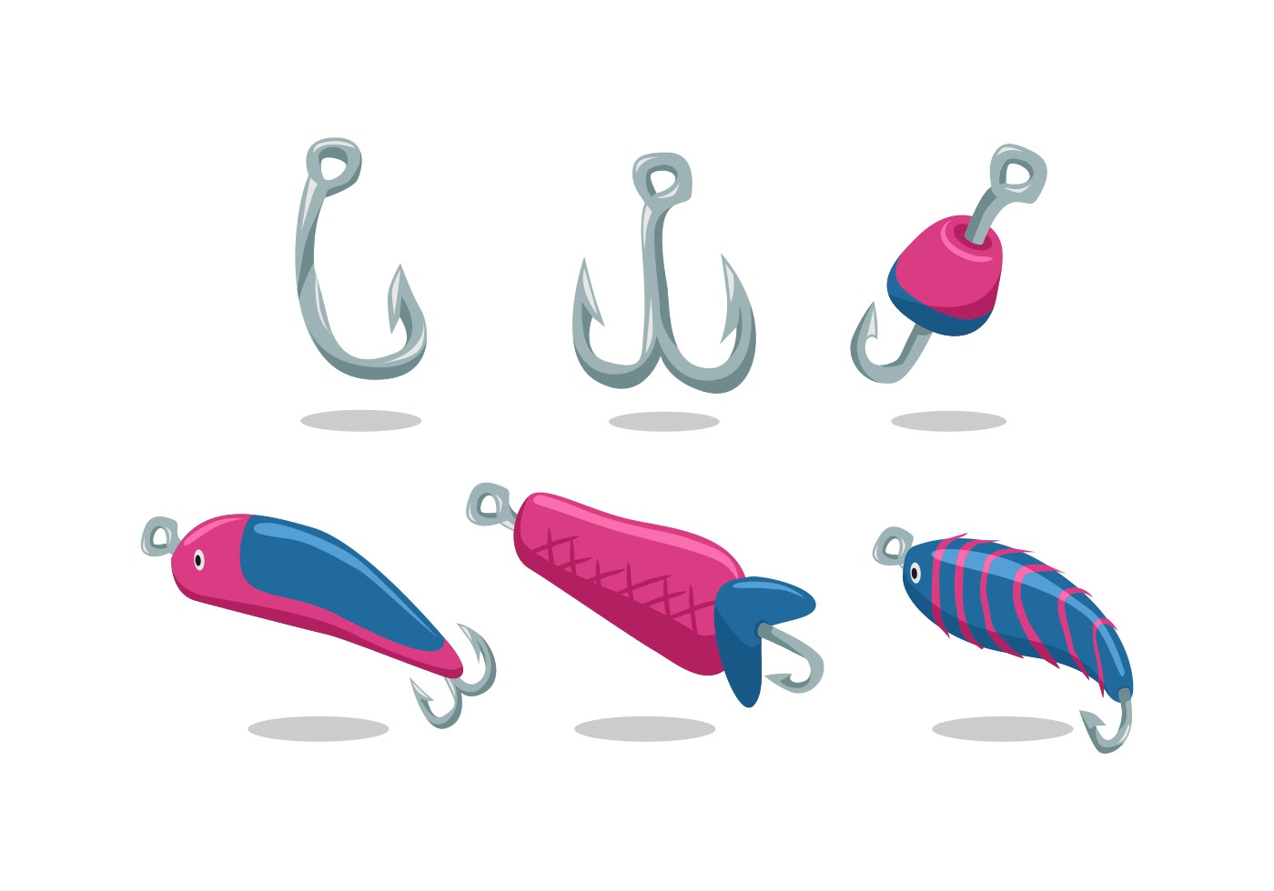 Download FREE FISHING LURE VECTOR - Download Free Vector Art, Stock ...
