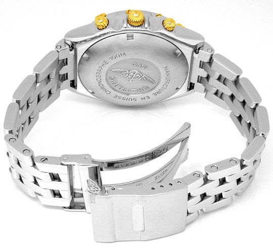 Originalfoto BREITLING-CHRONOMAT PILOT ST/G SHOP! NEUZUST. PORTOFREI