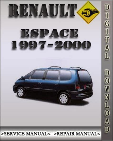 PDF Renault Espace Full Service Repair Manual 1997 2000
