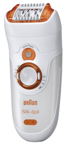 Braun SE 7181 WD Silk Epil 7 Epilator Xpressive Pro, Orange/Copper