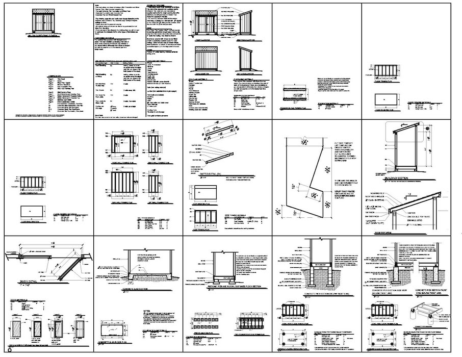 ... 4x8 lean to storage shed plans: (they from the 4x8 lean to shed plans