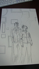 Doctor Who cover progress....