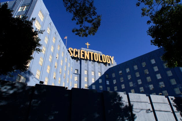 Scientology Blue Building