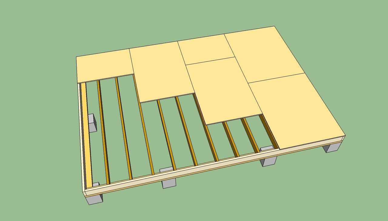 YIA: What to use as a shed floor