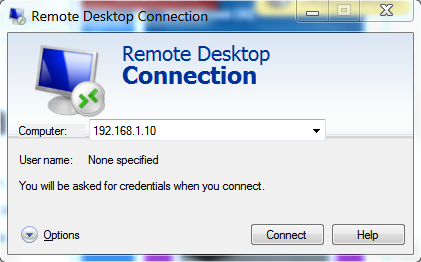 ทดสอบการ Remote Desktop