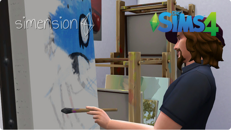 Die Sims 4 Fähigkeit Malerei