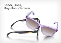 Fendi, Boss, Ray-Ban,Carrera...
