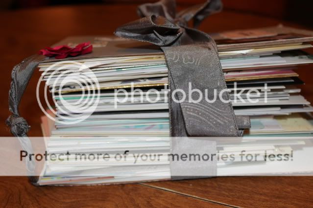 Organize Wedding Cards - make a Card Album