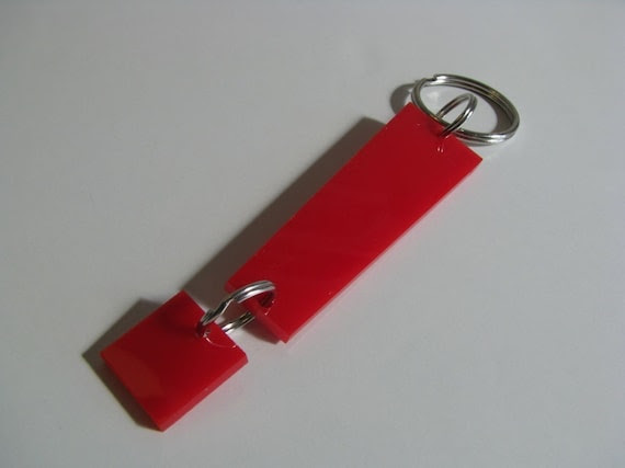 Metal Gear Solid Exclamation Point Red Laser Cut by agirlfrommars
