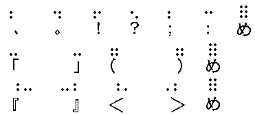 点字 ポケモン君に決めた