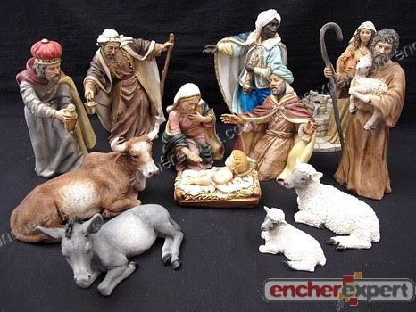 Boutique Creche De Noel Creche 12 Santons Castagna Figurines Sujets Noel Authenticite Garantie Visible En Boutique