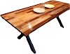 Ladubee - Meranti Wooden Table