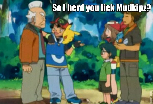 So I Herd You Liek Mudkipz Pokemon Fotografia 15110594 Fanpop