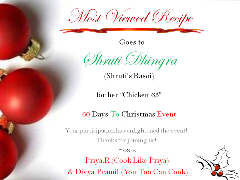 Award From Divya's Blog