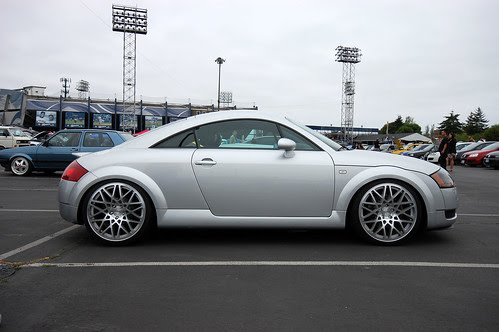 Audi TT on Rotiform BLQ