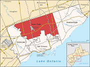 18+ York Region Ontario Map