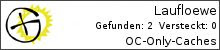Opencaching.de-Statistik von Laufloewe