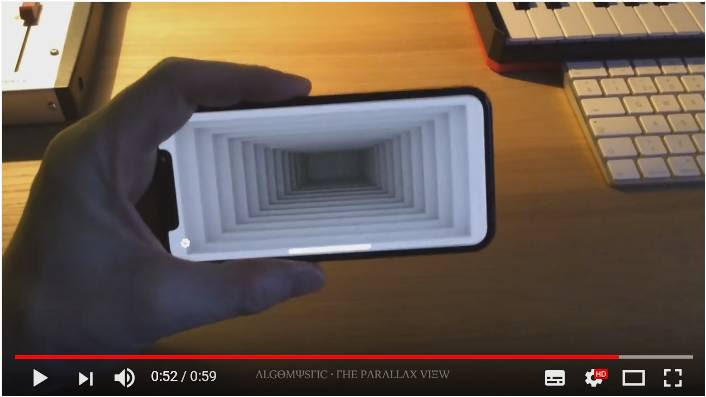 Theparallaxview はトリックアートを見ている気分になる Iphone X 専用アプリ 連載jp