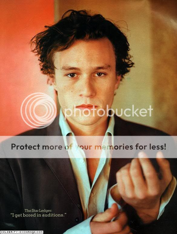 heath ledger younger years