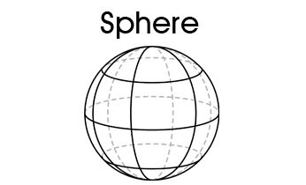 3d shapes  sphere  printable