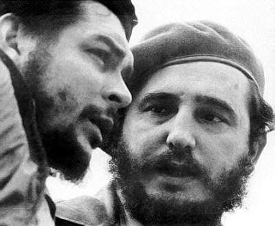 Ernesto Che Guevara y Fidel Castro