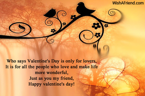 Valentines Day Messages For Friends - Page 2 Below are best valentine text messages for friend, you can use as you and your friends are celebrating this year's valentine's day.